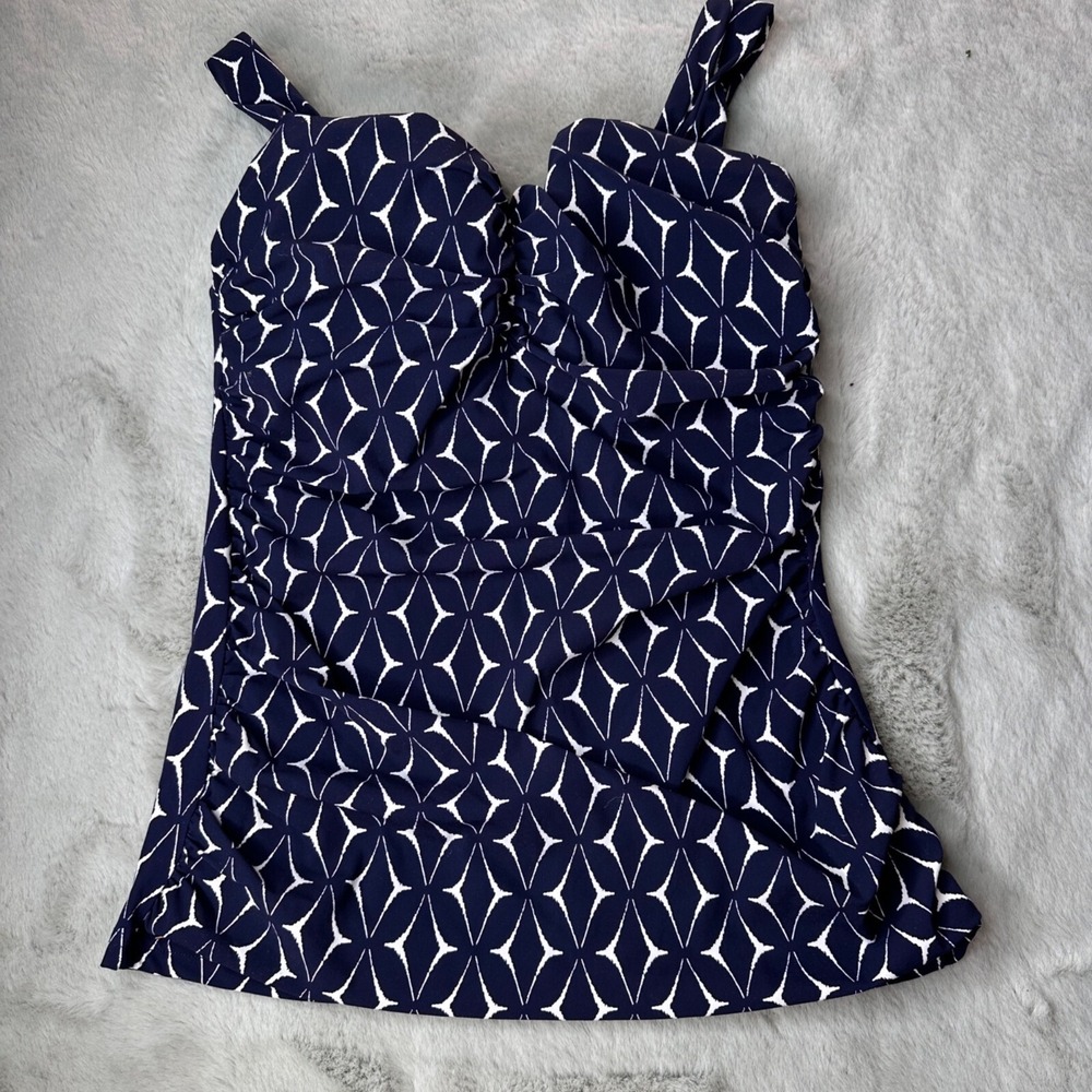 Profile Gottex Swim Top Womens 36D Profile Sweetheart Tankini Swimsuit Underwire